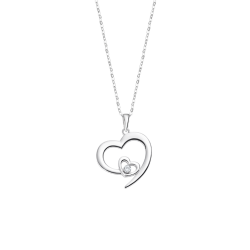 COLLAR LOTUS SILVER...