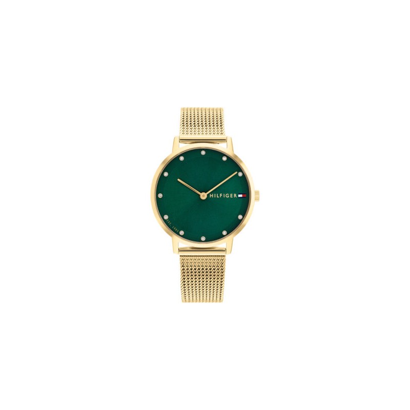 Reloj TOMY 1710596, unisex, chapado en oro, sumergible 5
