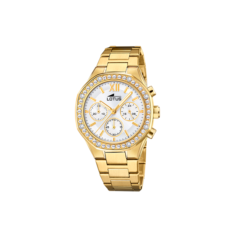 X RELOJ DE MUJER LOTUS EXCELLENT 18873/1 CHAPADO EN ORO