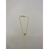 Pulsera de ORO 18 kts, formada por una  cadena y una placa