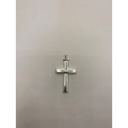 Cruz de plata de ley de 925...