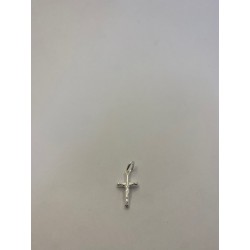 Cruz de plata de ley de 925...