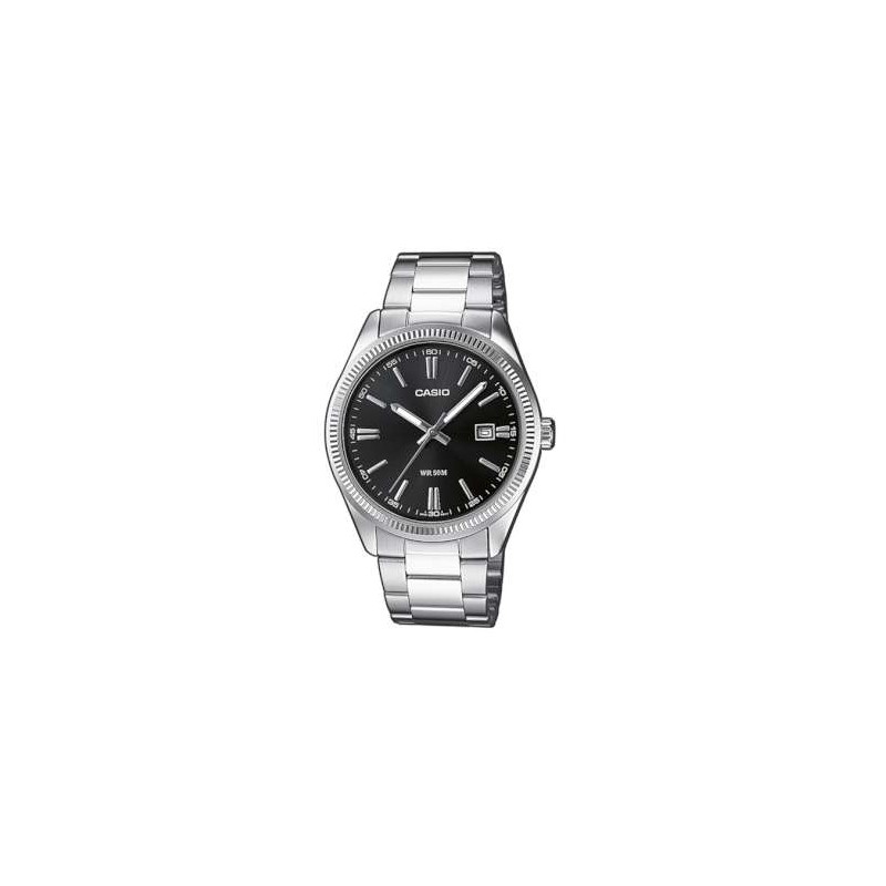 Reloj CASIO  MTP-1302PD-1A1, de caballero, de acero, sumergible