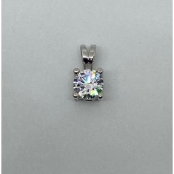 COLGANTE ORO BLANCO 18 KTS