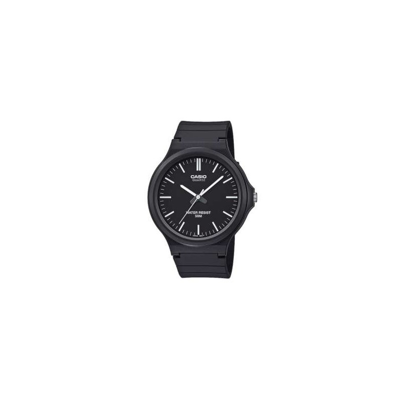Reloj CASIO MW-240-1EV, de caballero, sumergible