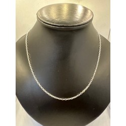 Cadena de plata de ley de...