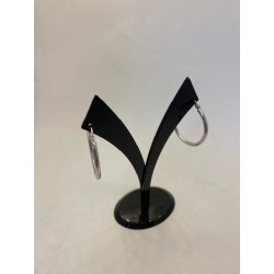 Pendientes de plata de ley...