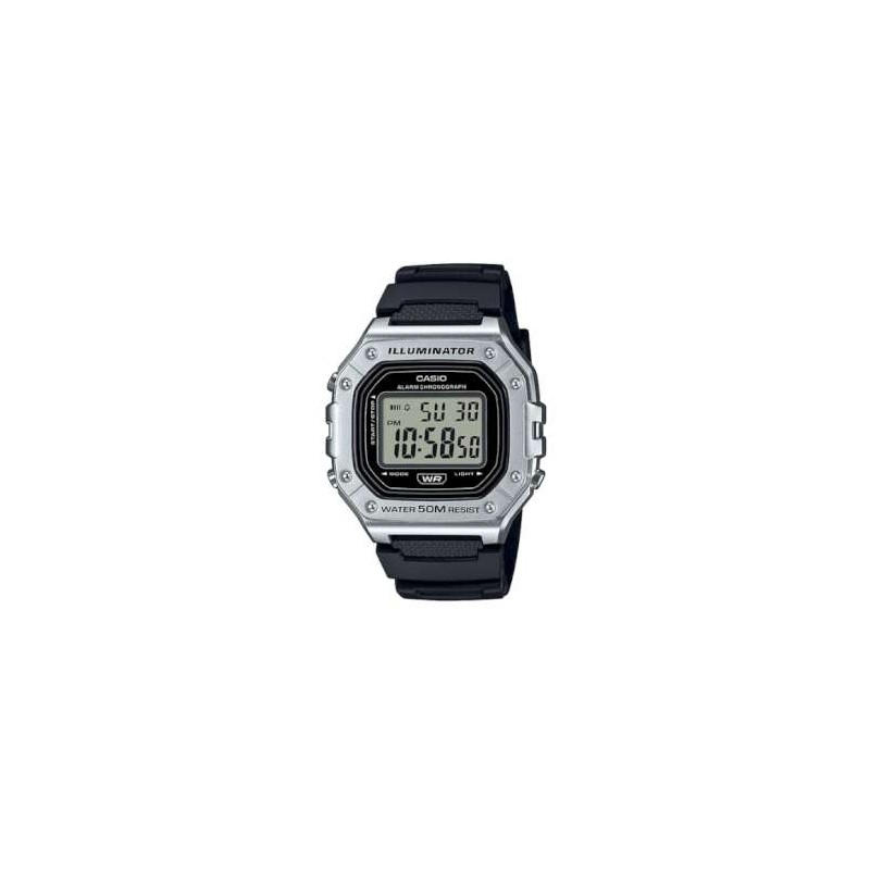 Casio W-218HM-7AV Reloj Hombre Timeless Collection 43mm 5ATM