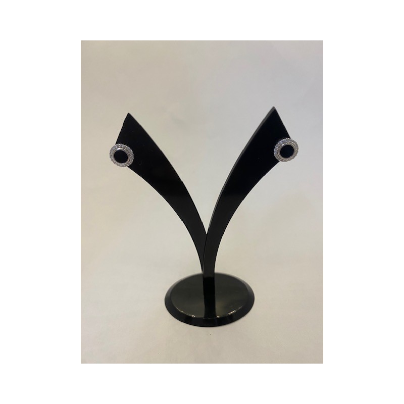 Pendientes de PLATA DE LEY de 925 m/m, con circonitas