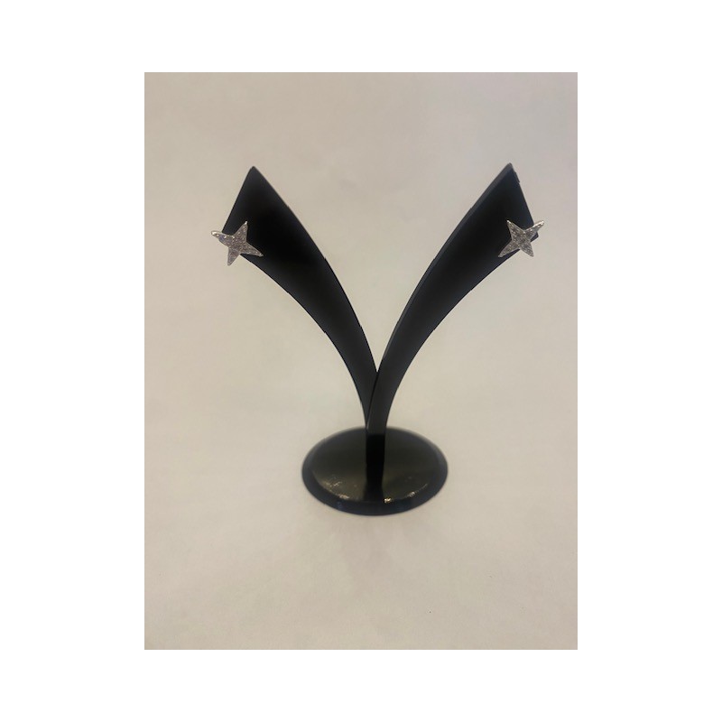 Pendientes de PLATA DE LEY de 925 m/m, con circonitas.