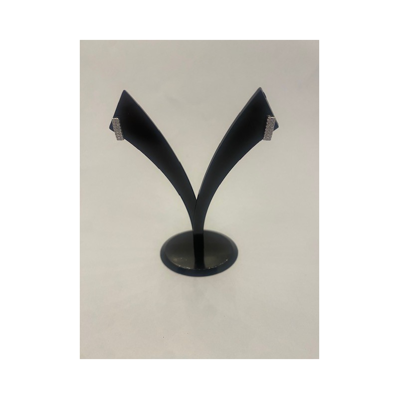 Pendientes de PLATA DE LEY de 925 m/m, con circonitas.