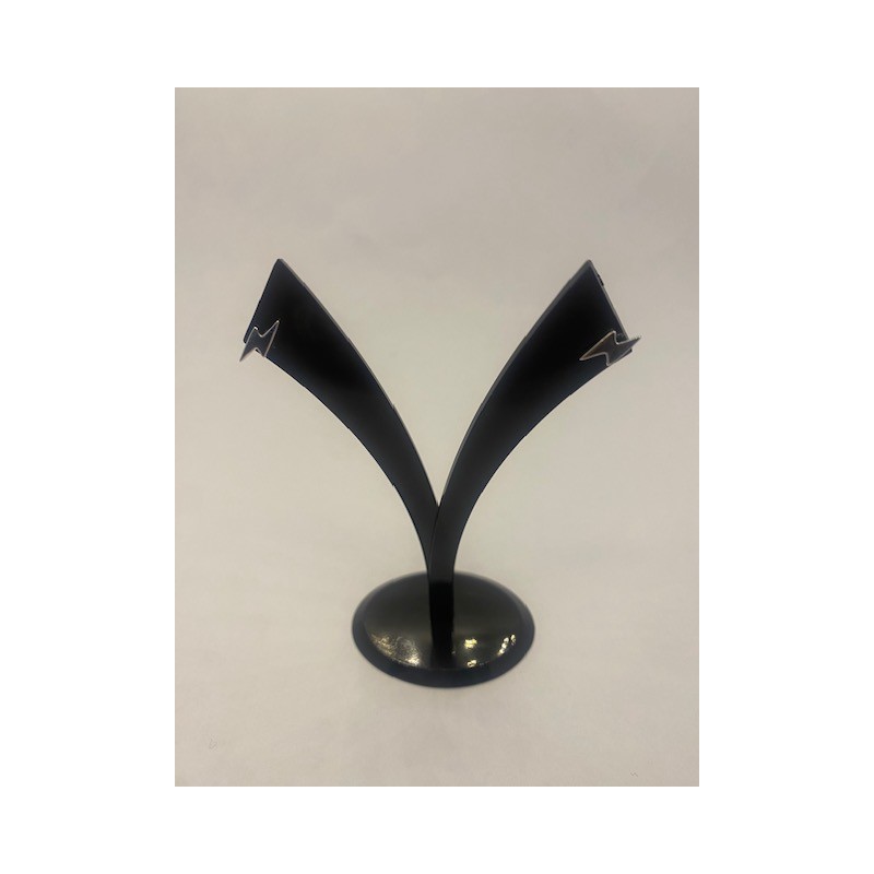 Pendientes de PLATA DE LEY de 925 m/m, con forma de rayo.