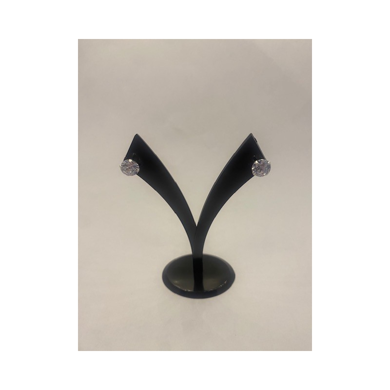 Pendientes de PLATA DE LEY de 925 m/m, con circonitas.