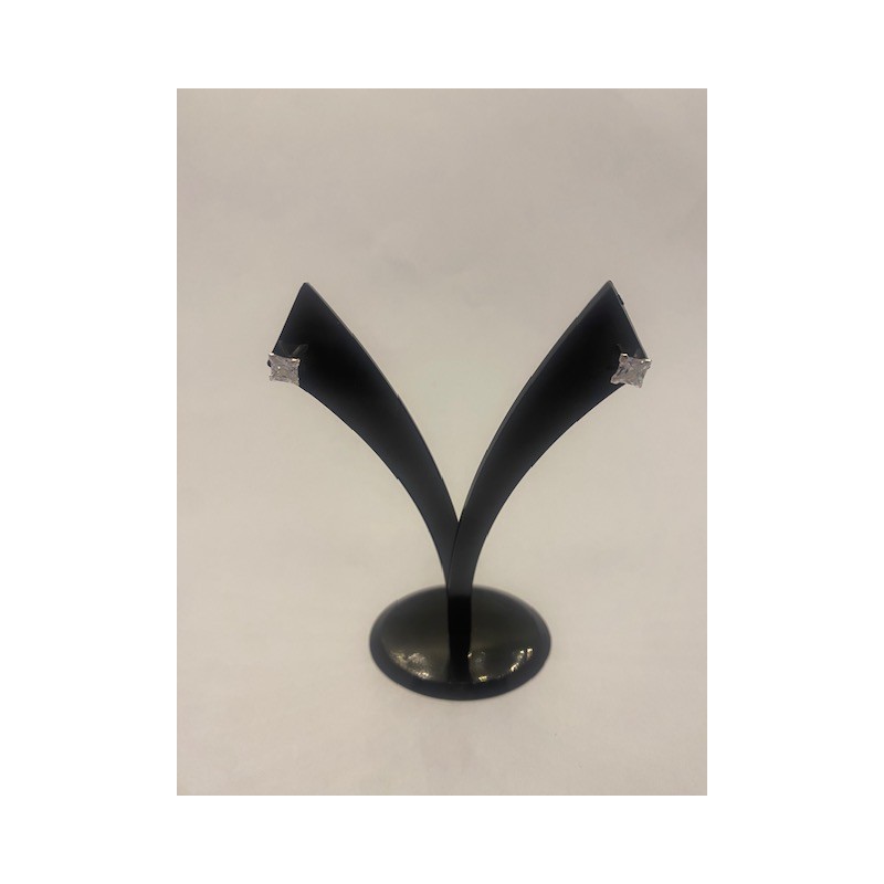 Pendientes de PLATA DE LEY de 925 m/m, con circonita.