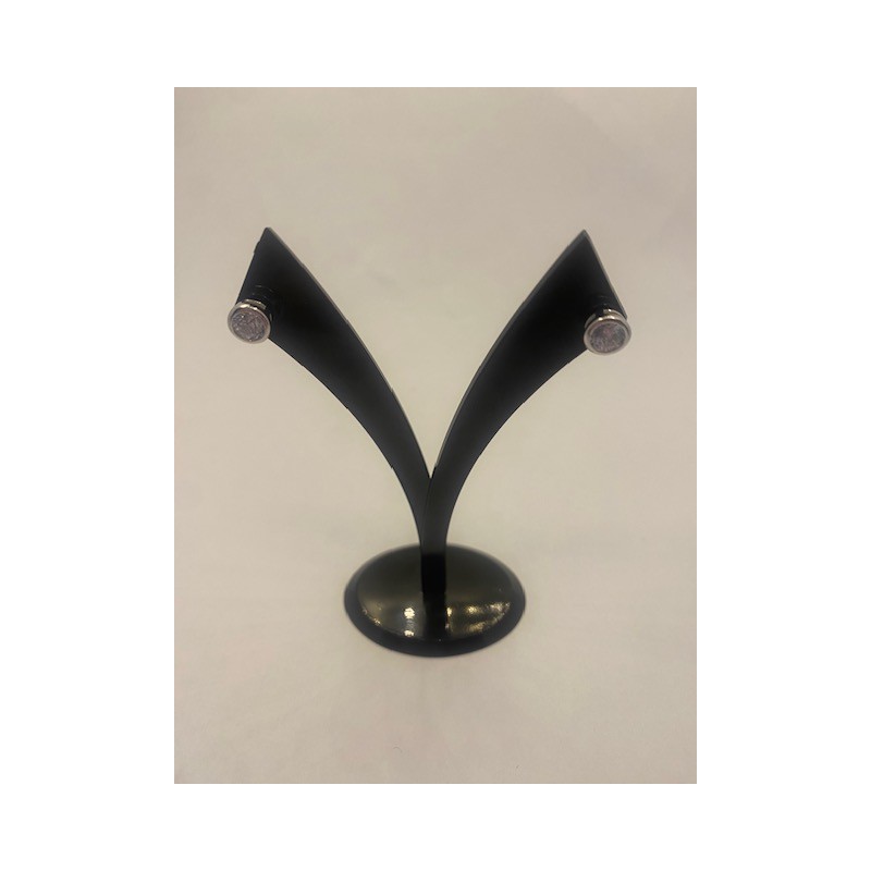 Pendientes de PLATA DE LEY de 925 m/m, con circonita