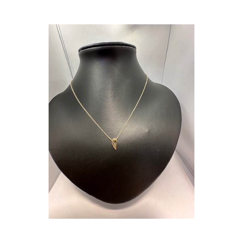 Collar de plata de ley de 925 m/m con cadena y colgante