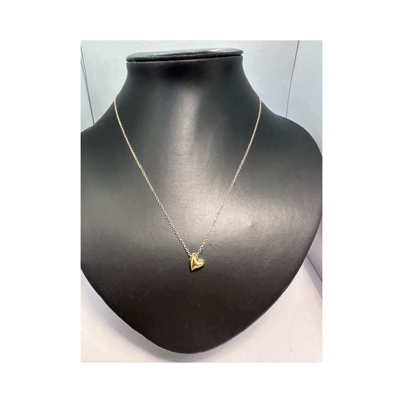 Collar de plata de ley de 925 m/m, con cadena y colgante.