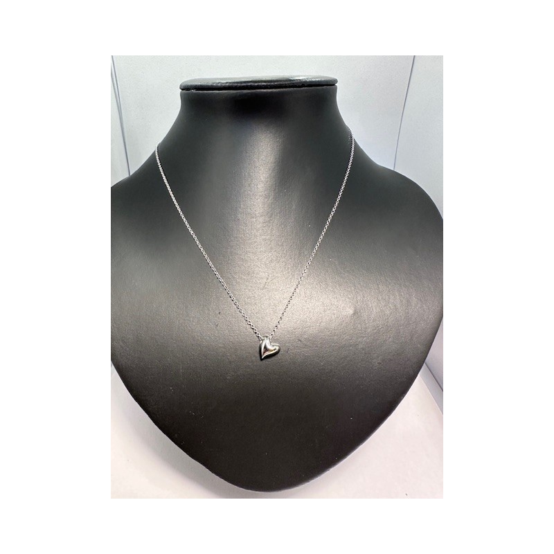 Collar de plata de ley de 925 m/m, con cadena y colgante.