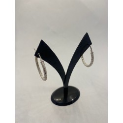 Pendientes de plata de ley...