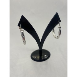 Pendientes de plata de ley...