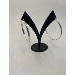 Pendientes de plata de ley...