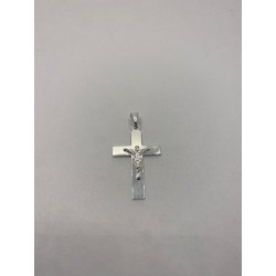 Cruz de plata de ley de 925...