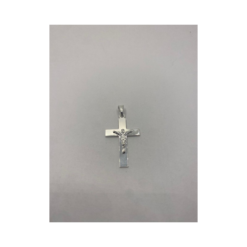 Cruz de plata de ley de 925 m/m.