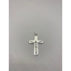 Cruz de plata de ley de 925...