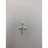 Cruz de plata de ley de 925 m/m.
