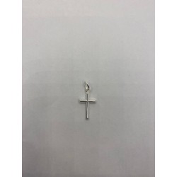 Cruz de plata de ley de 925...