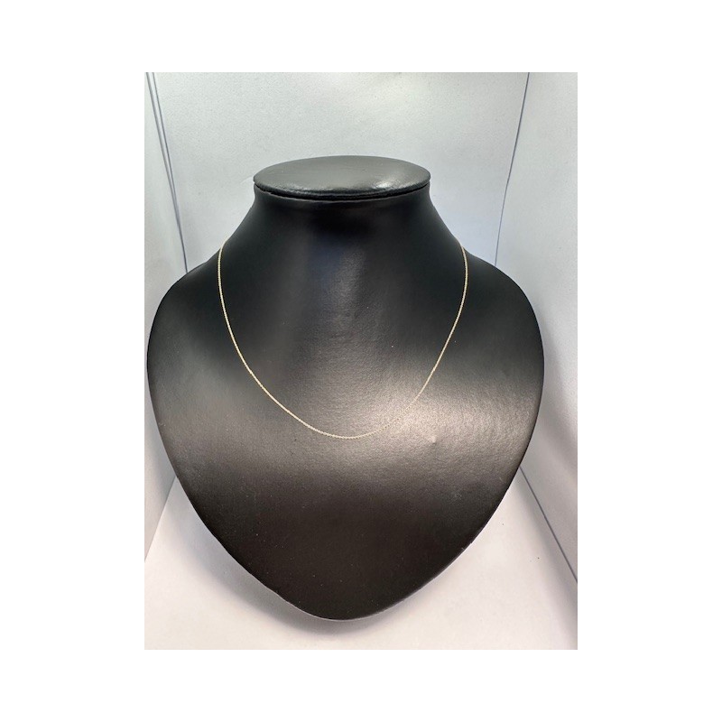 Cadena de ORO 18 KTS, de 45 cms de largo.