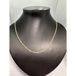 Collar de oro 18 kts,...