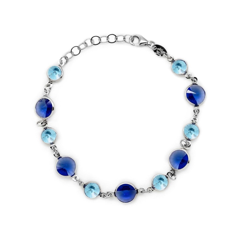 Pulsera de plata de ley de 925 m/m de Victoria Cuz,