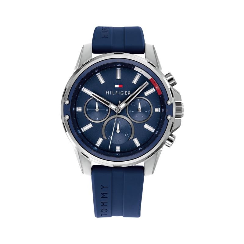 Reloj Tommy Hilfiger Hombre Mason Azul Multifunción 1791791